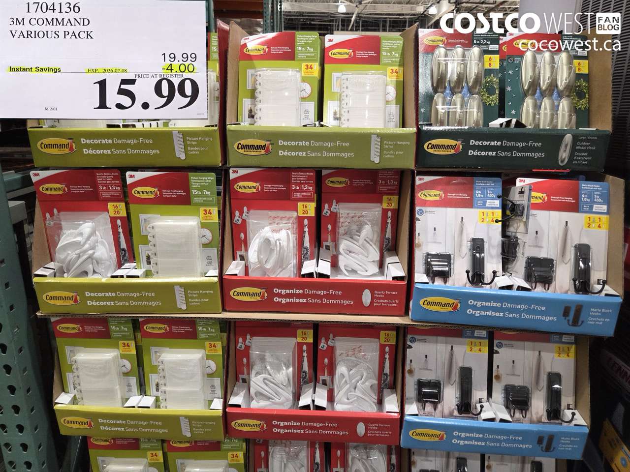 3M COMMAND VARIOUS PACK