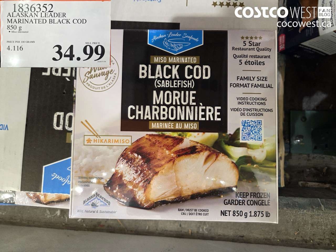 ALASKAN LEADER MARINATED BLACK COD 850G