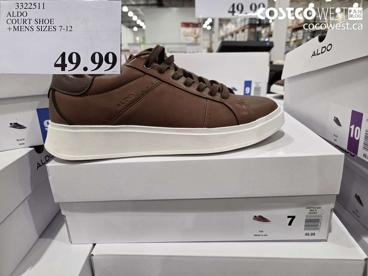 ALDO COURT SHOE MENS SIZES 7-12