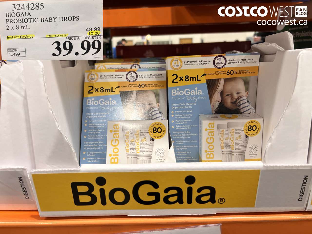 BIOBAIA PROBIOTIC BABY DROPS 2 X 8ML