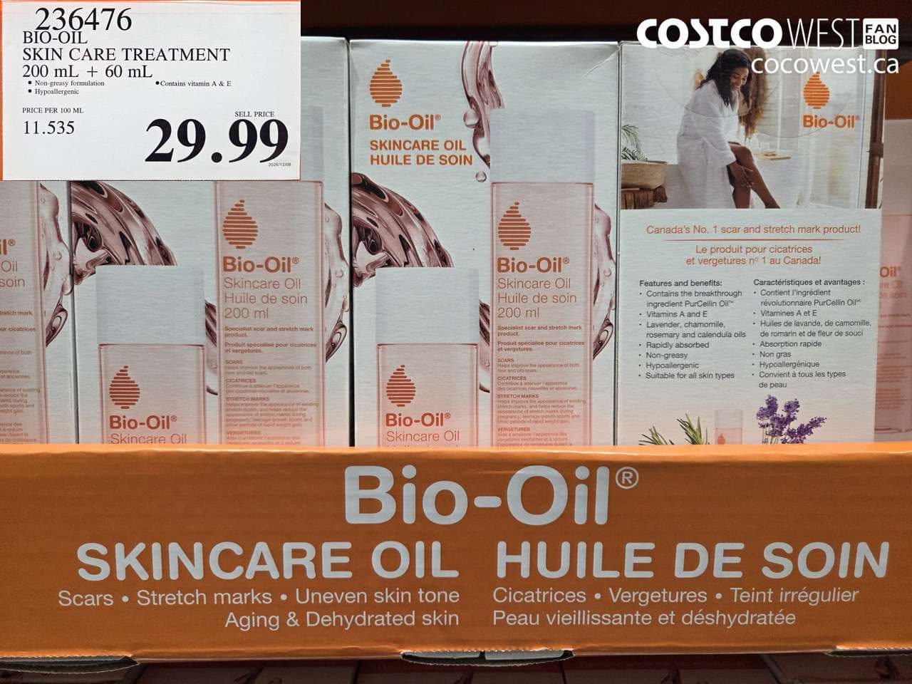 BIO-OIL SKIN CARE TREATMENT 200 mL + 60 mL