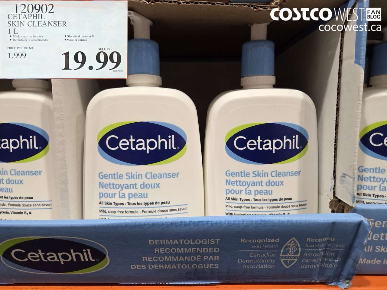 CETAPHIL SKIN CLEANSER 1L