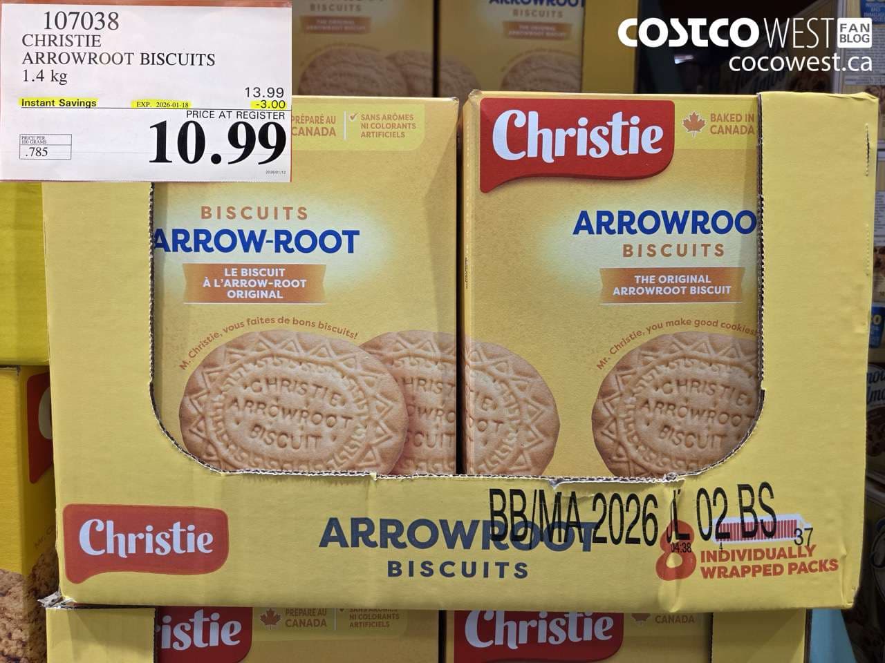 CHRISTIE ARROWROOT BISCUITS 1.4 kg