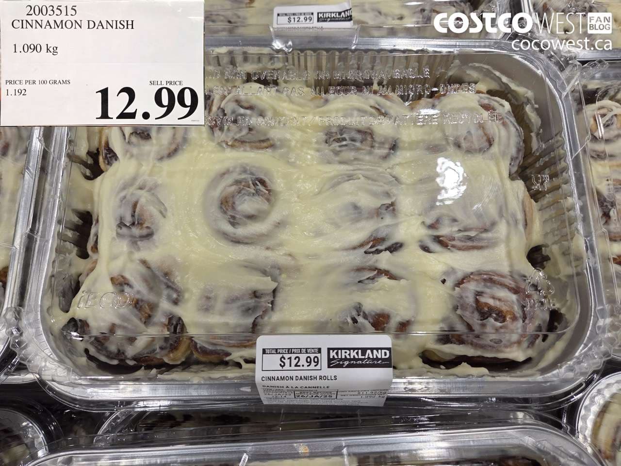 CINNAMON DANISH 1.090KG
