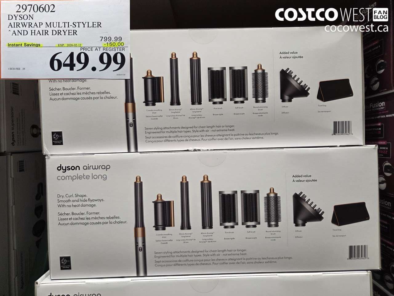 DYSON AIRWRAP MULTI-STYLER AIR AND HAIR DRYER