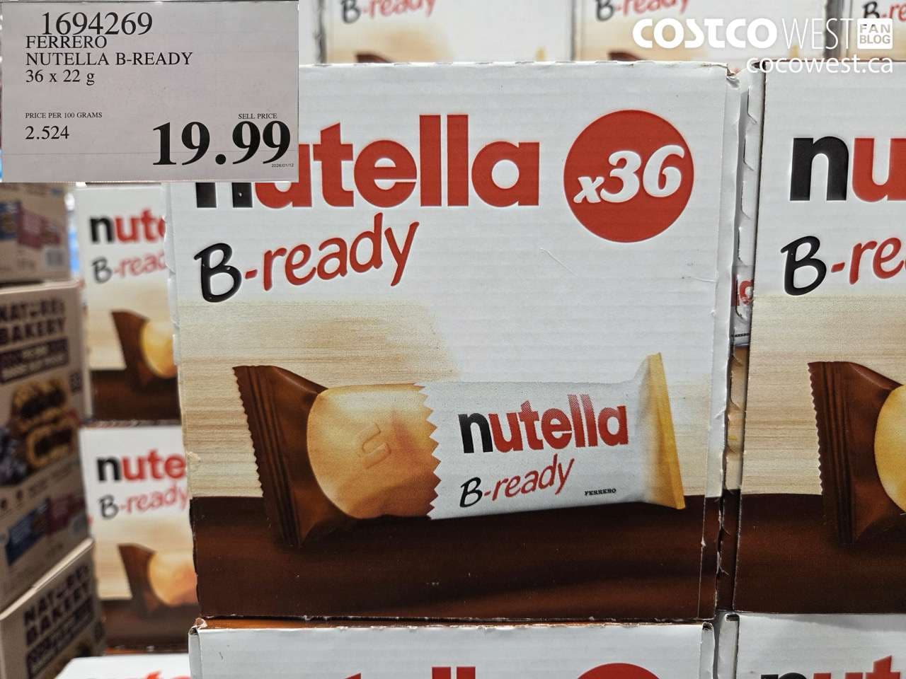 FERRERO NUTELLA B-READY 36 X 22G