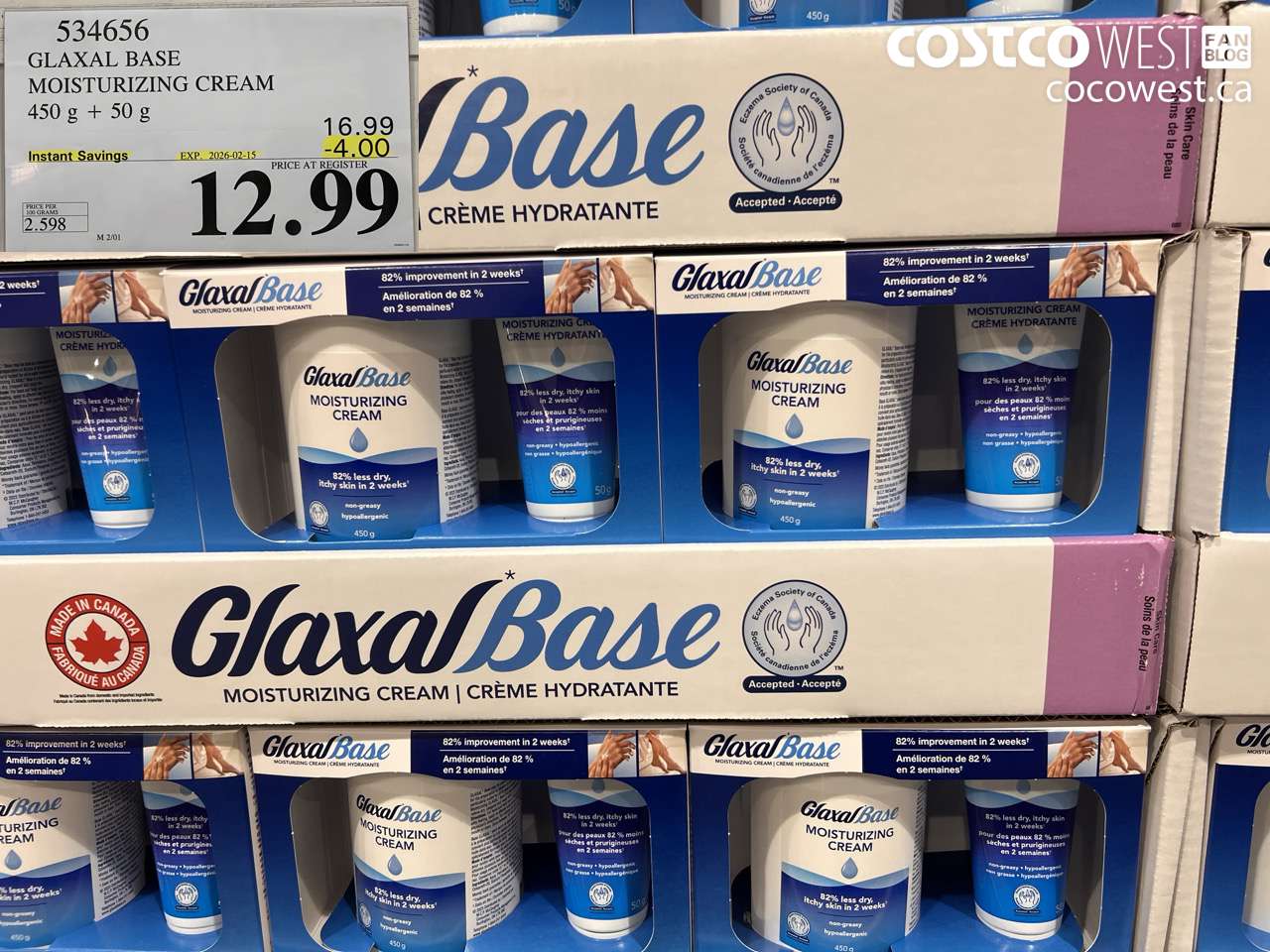 GLAXAL BASE CREAM 450g + 50 g