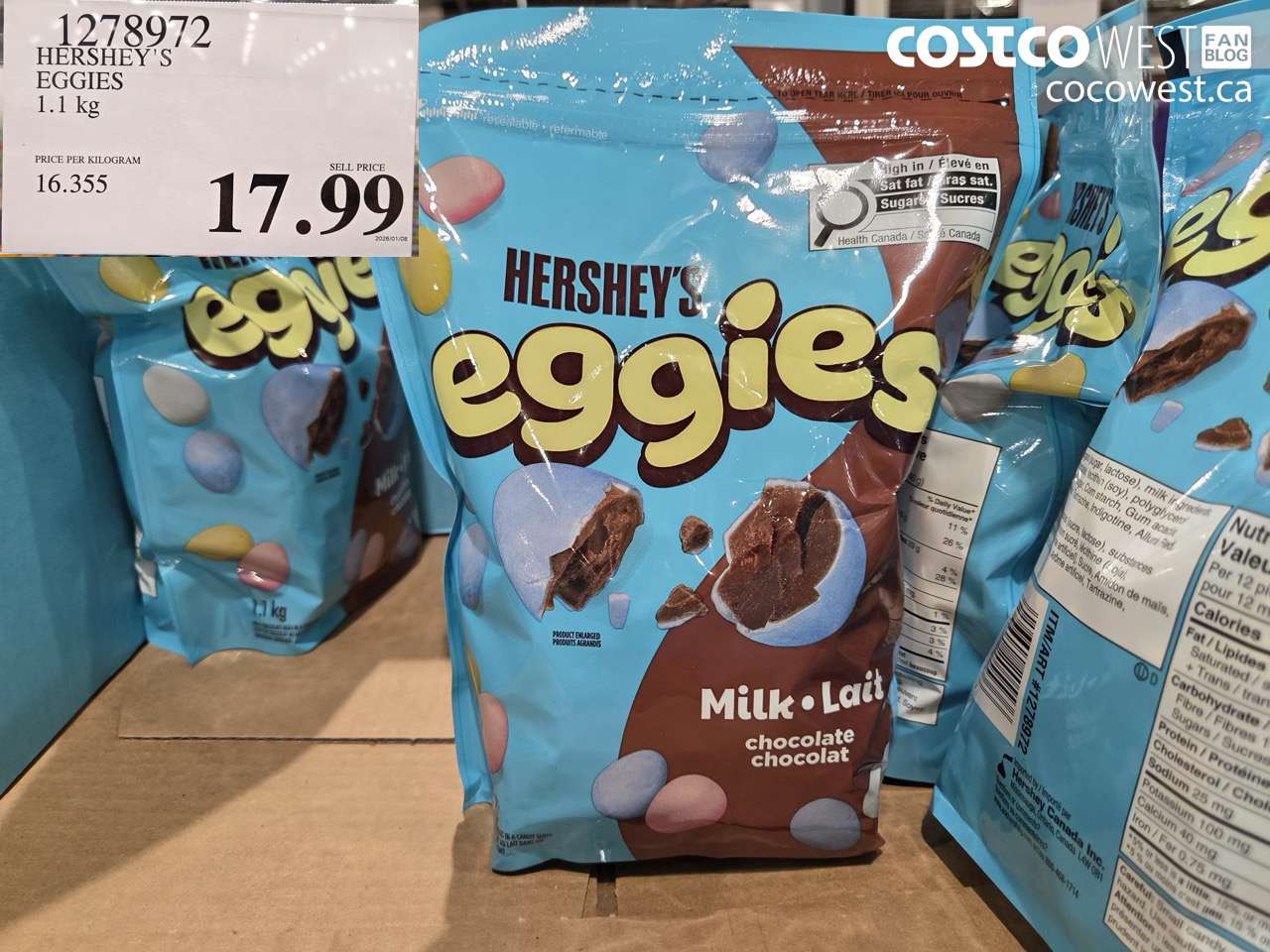 HERSHEY’S EGGIES 1.1KG