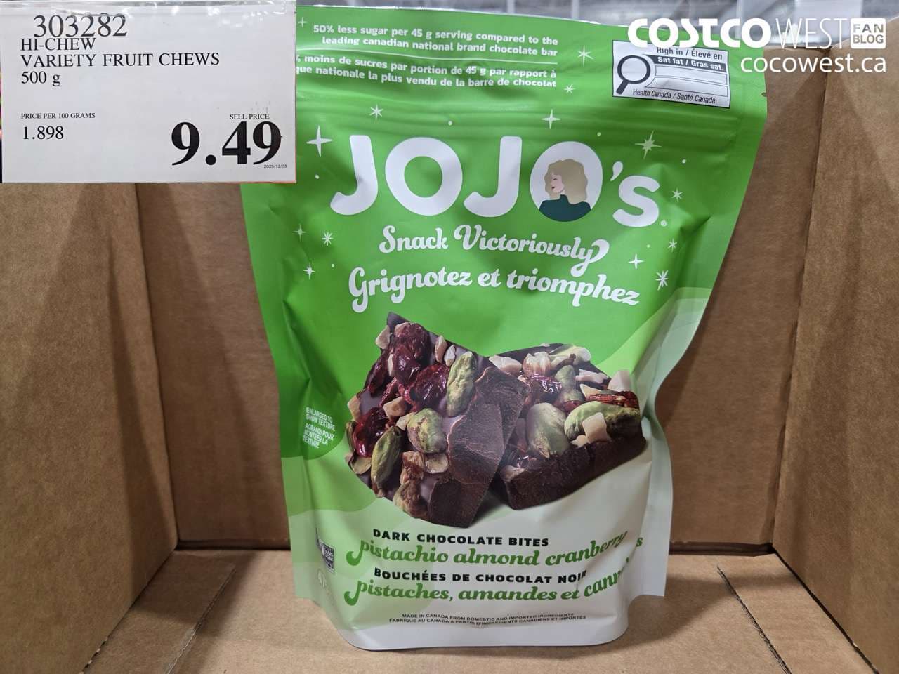 HI-CHEW VARIETY FRUIT CHEWS 500 g