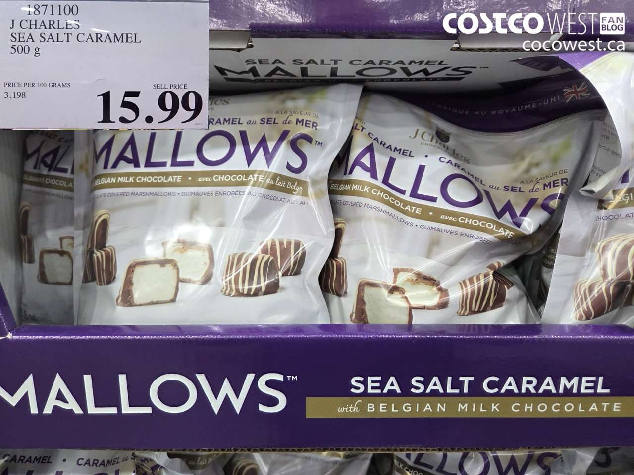 J CHARLES SEA SALT CARAMEL 500 g