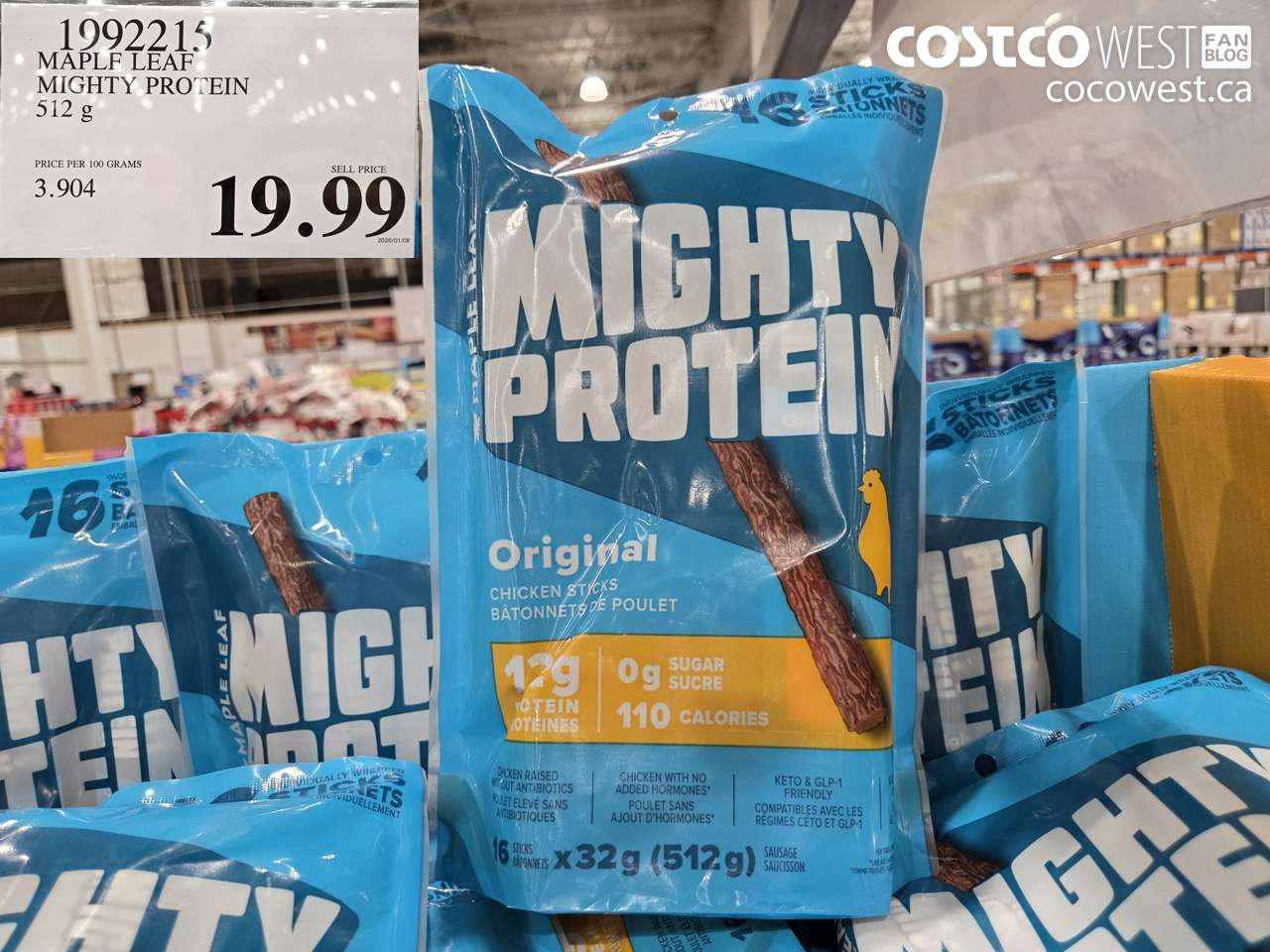 MAPLE LEAF MIGHTY PROTEIN 512G