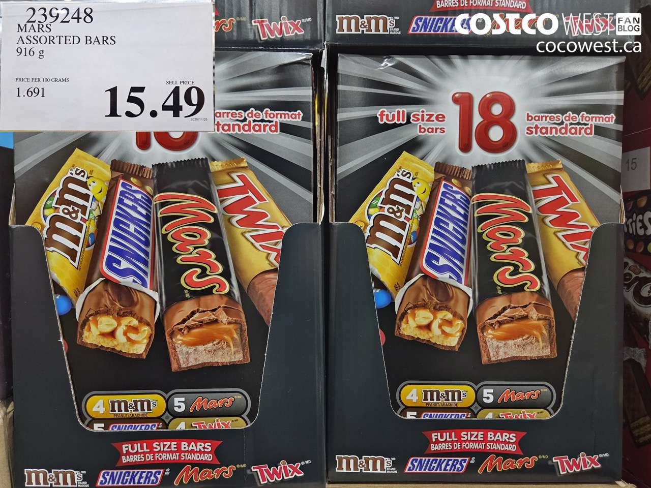 MARS VARIETY PACK 18 PACK