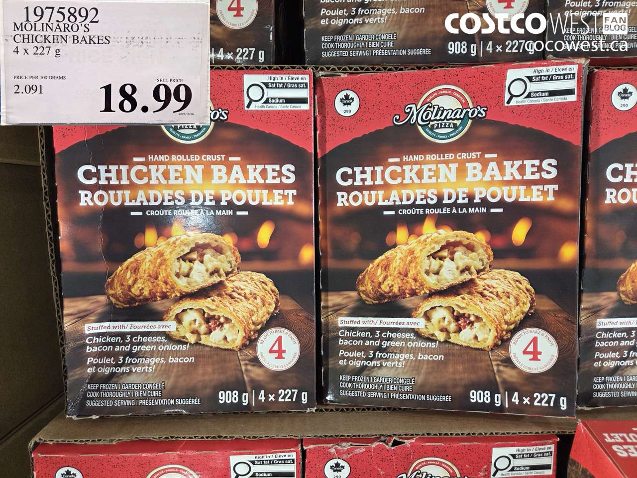 MOLINARO’S CHICKEN BAKES 4 X 227G