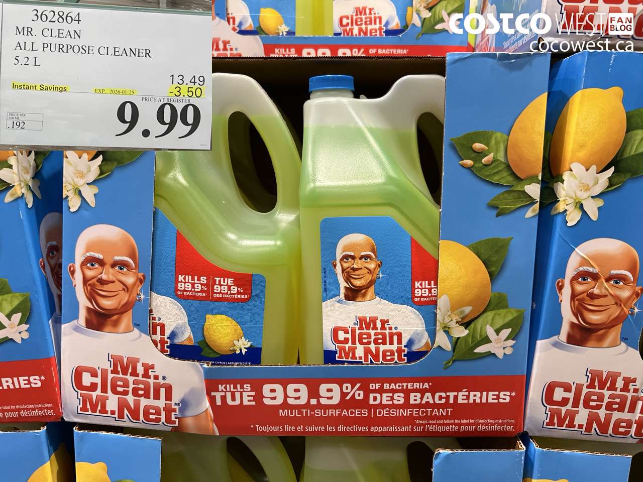 MR. CLEAN ALL PURPOSE CLEANER 5.2 L