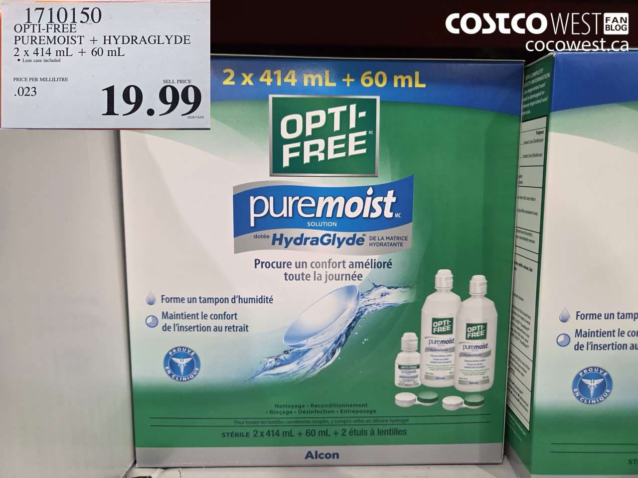 OPTI-FREE PUREMOIST 2 X 414 + 60 ML