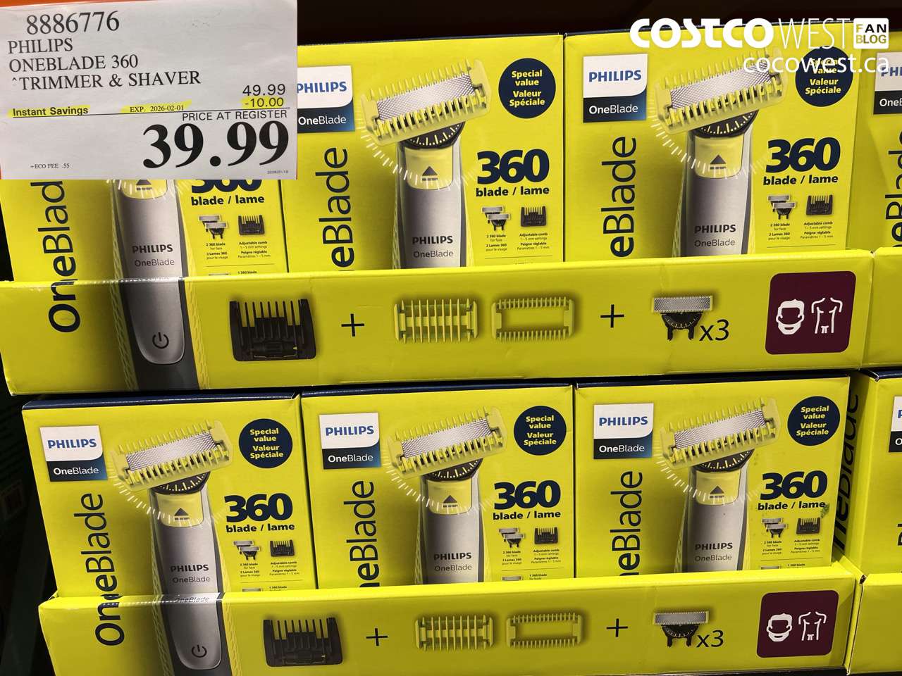 PHILIPS ONEBLADE 360 TRIMMER & SHAVER