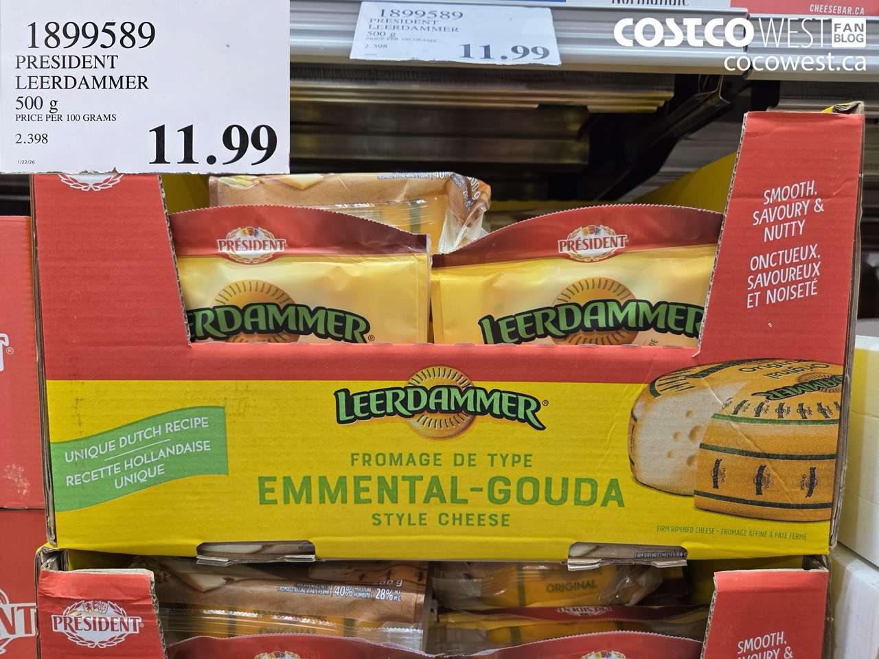 PRESIDENT LEERDAMMER 500G