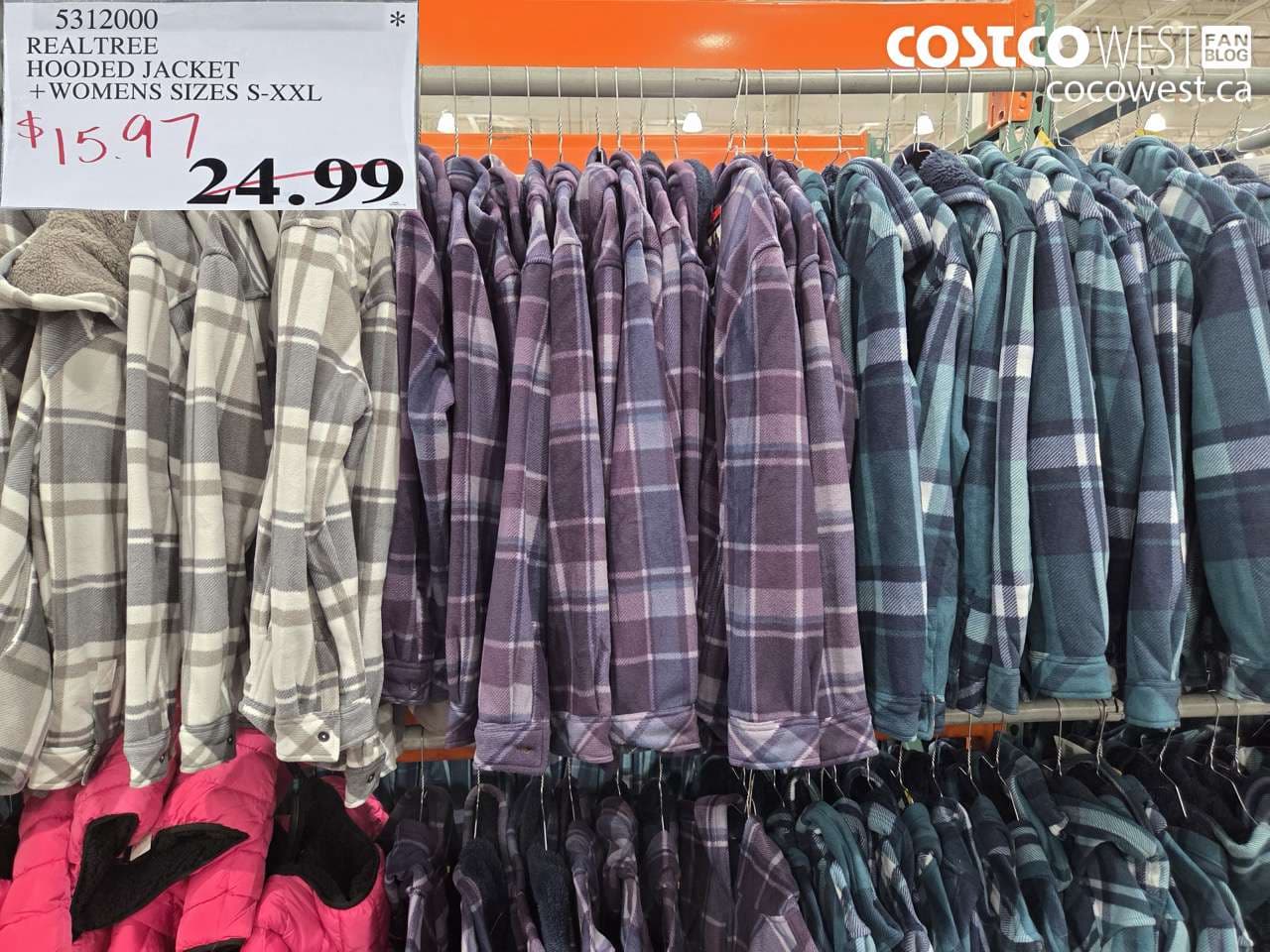 REALTREE HOODED JACKET LADIES SIZES S-XXL