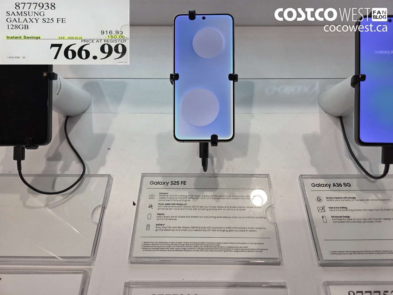 SAMSUNG GALAXY S25 FE 128GB