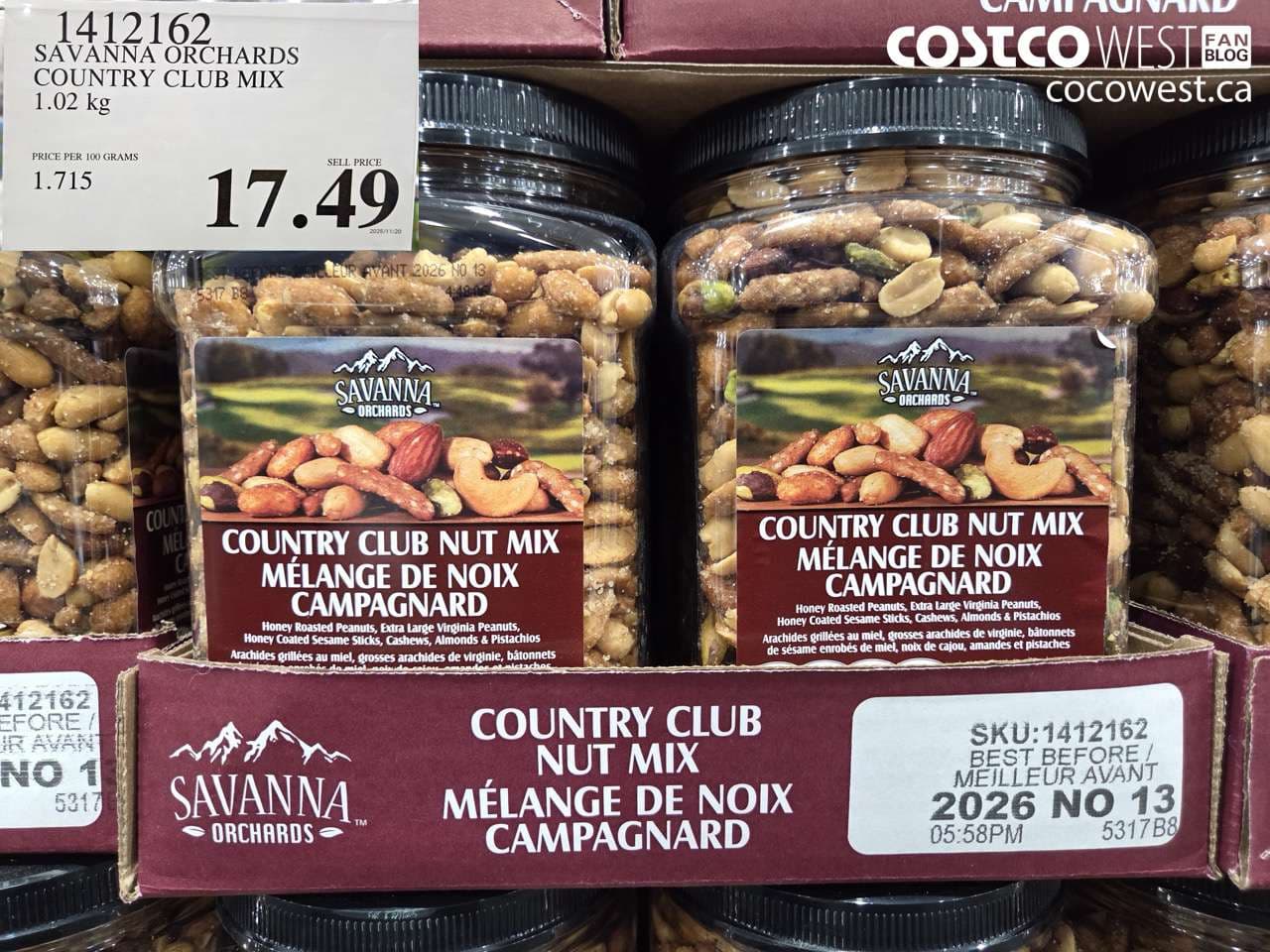 SAVANNA ORCHARDS COUNTRY CLUB MIX 1.02 kg