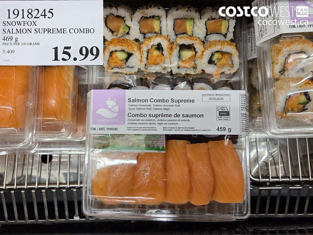 SNOWFOX SALMON SUPREME COMBO 469G