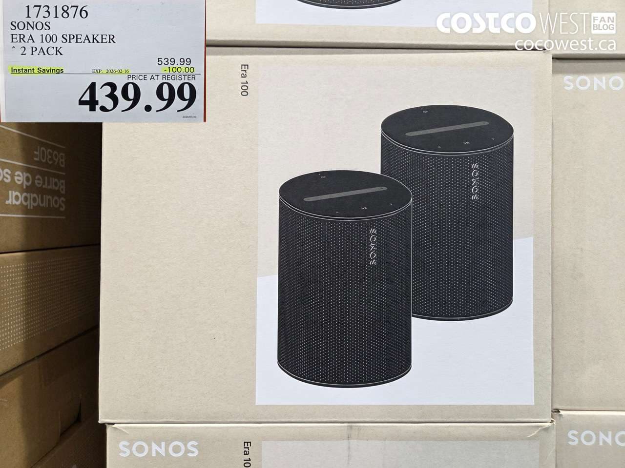 SONOS ERA 100 SPEAKER 2 PACK