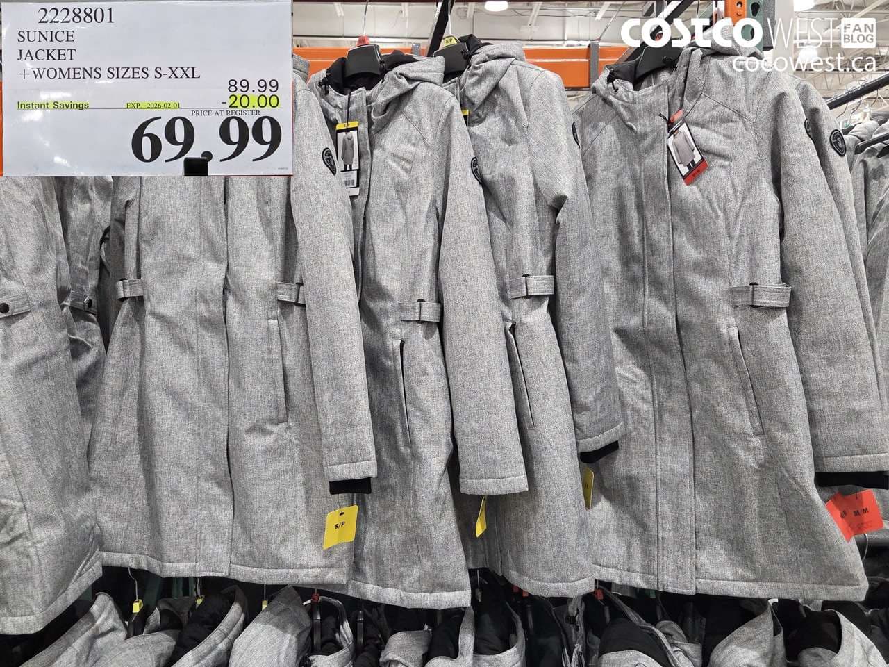 SUNICE JACKET WOMENS SIZES S-XXL