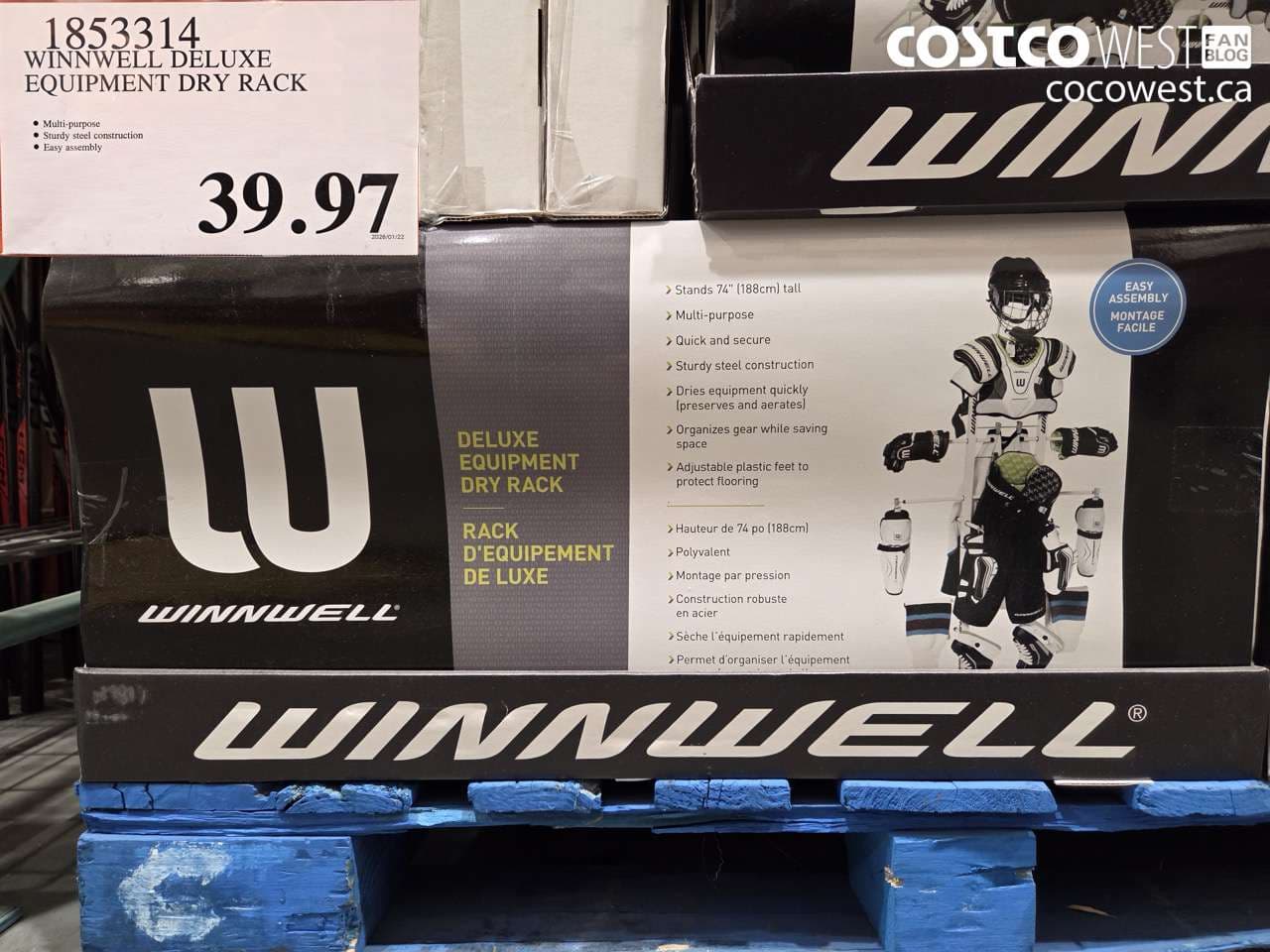 WINNWELL DELUXE EQUIPMENT DRY RACK