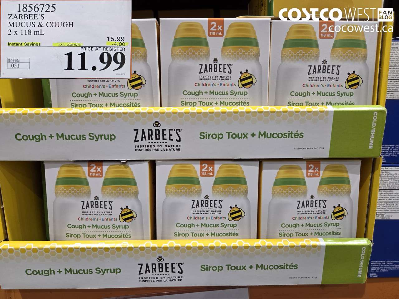 ZAREE’S MUCUS & COUGH 2 X 118ML