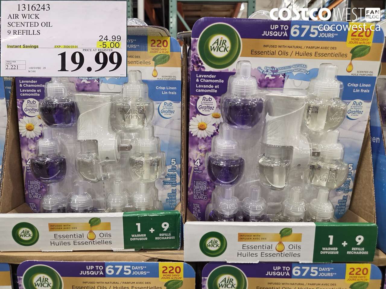 air wick scented oil 9 refills