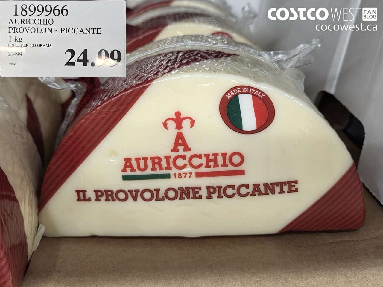 AURICCHIO PROVOLONE PICCANTE 1 kg