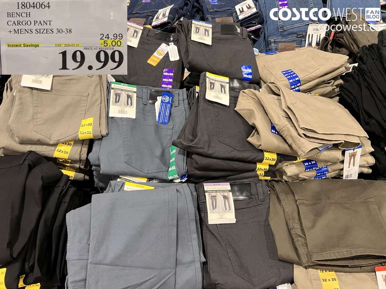 BENCH CARGO PANT +MENS SIZES 30-38