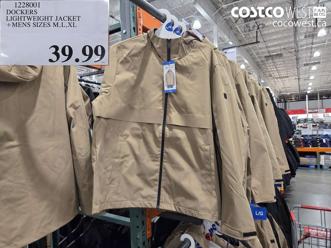 DOCKERS LIGHTWEIGHT JACKET + MENS SIZES M,L,XL