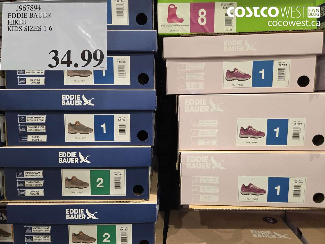 EDDIE BAUER HIKER KIDS SIZES 1-6