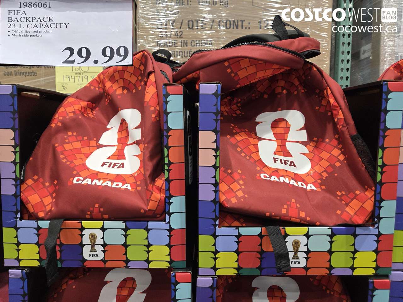 FIFA BACKPACK 23 L CAPACITY