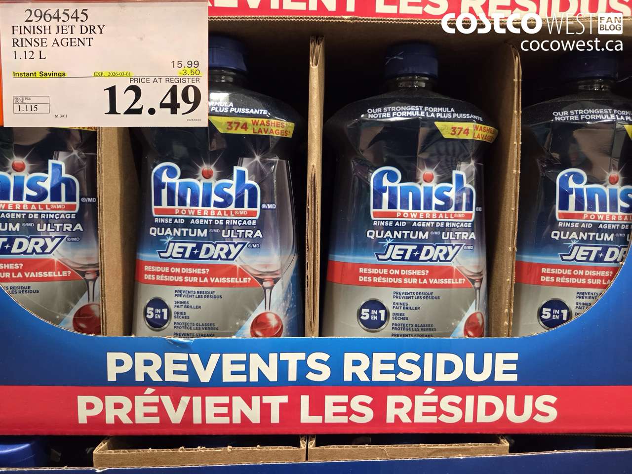 finish jet dry rinse agent 112 l
