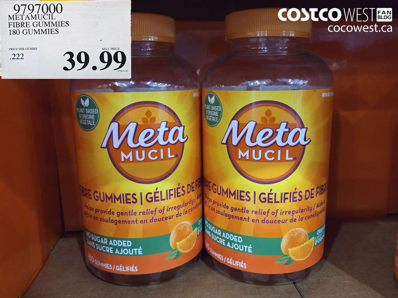 METAMUCIL FIBRE GUMMIES 180 GUMMIES