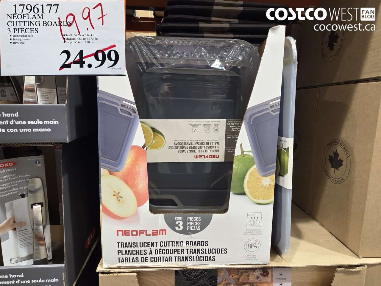 NEOFLAM CUTTING BOARDS 3 PIECES