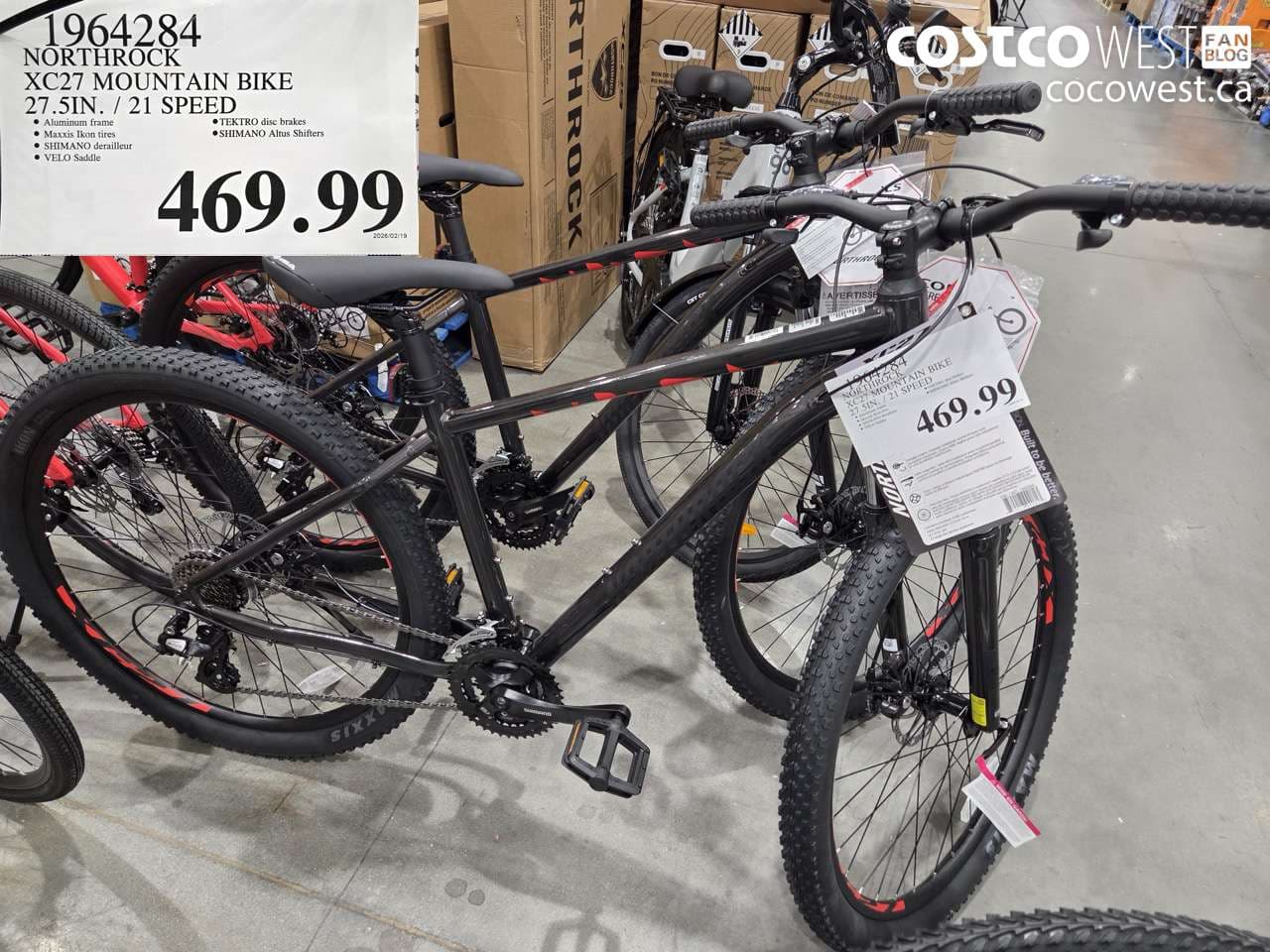 NORTHROCK XC27 MOUNTAIN BIKE 27.5IN. / 21 SPEED