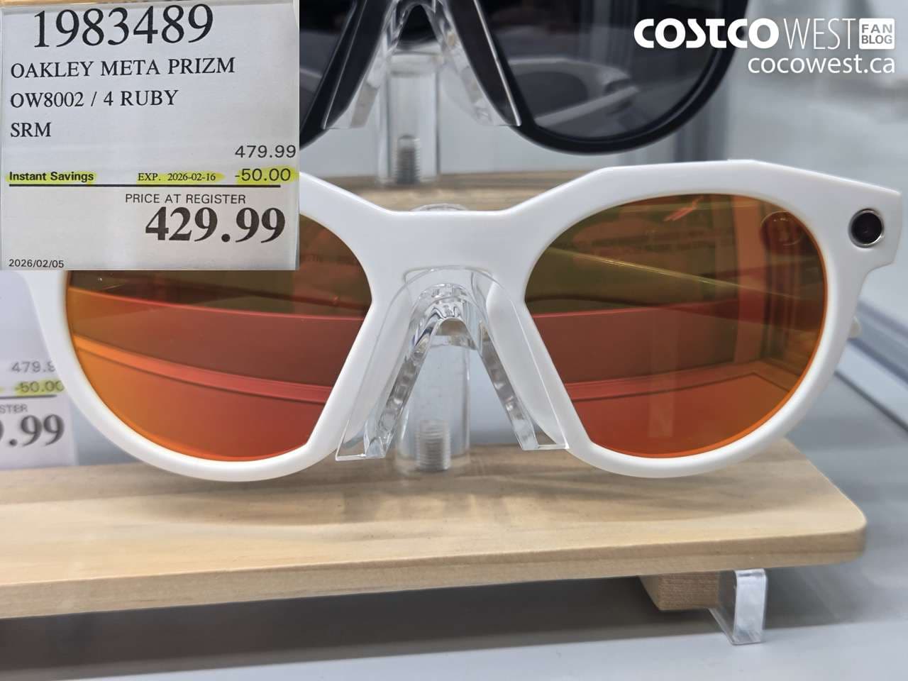 OAKLEY META PRIZM OW8002 / 4 RUBY SRM