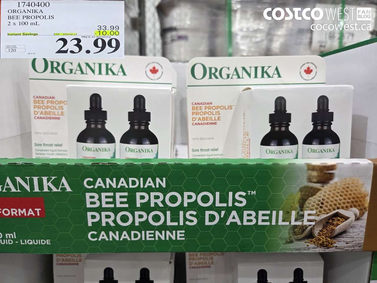 ORGANIKA BEE PROPOLIS 2 X 100ML