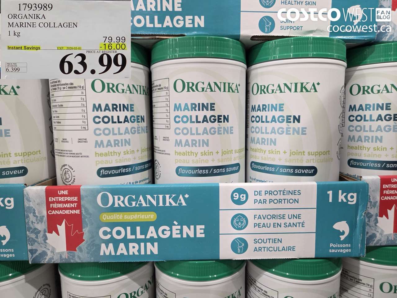 organika marine collagen 1 kg