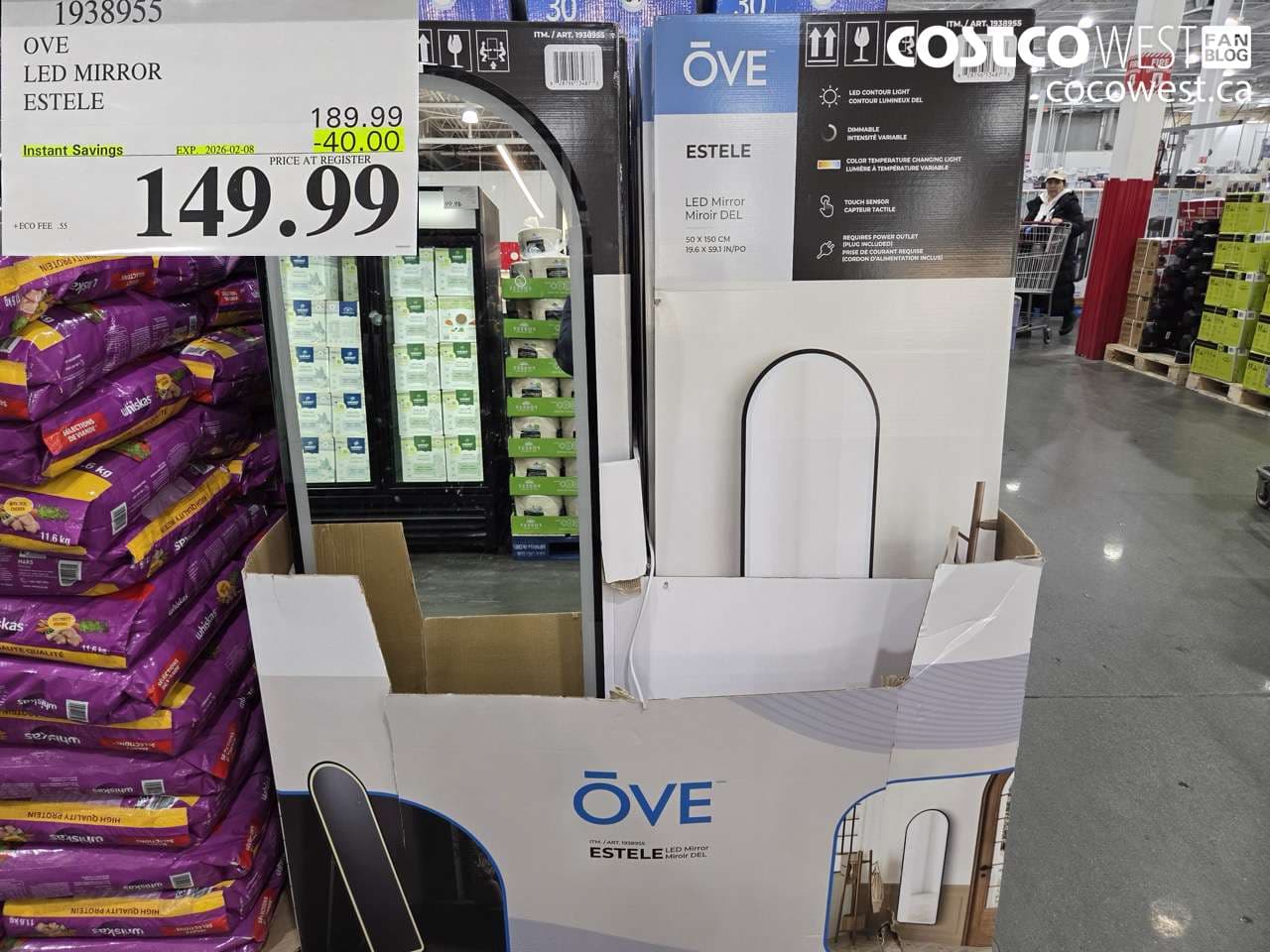 OVE LED MIRROR ESTELE