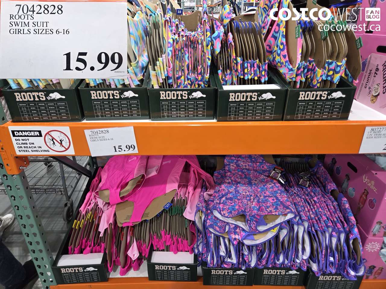 ROOTS SWIM SUIT GIRLS SIZES 6-16