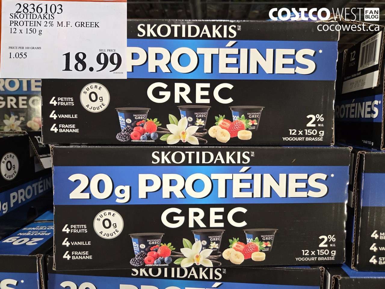 SKOTIDAKIS PROTEIN 2% M.F. GREEK 12 X 150 G