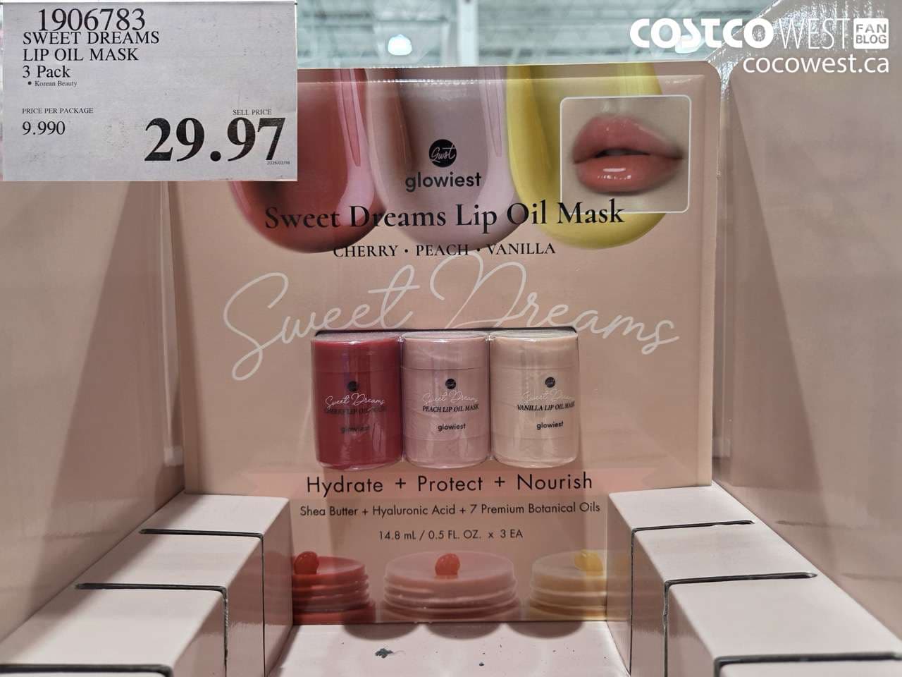 SWEET DREAMS LIP OIL MASK 3 PACK