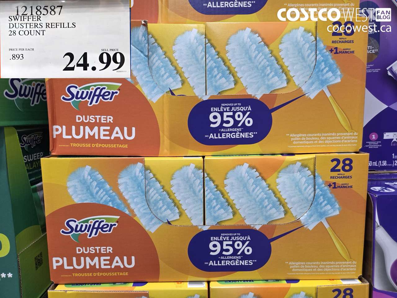 SWIFFER DUSTERS REFILLS 28 COUNT