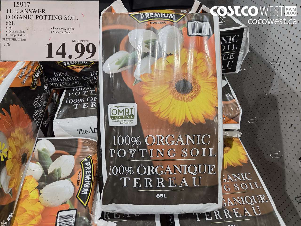 the answer organic potting soil 85l