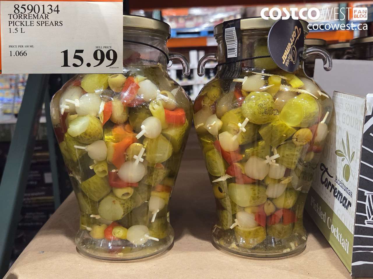 TORREMAR PICKLE SPEARS 1.5 L