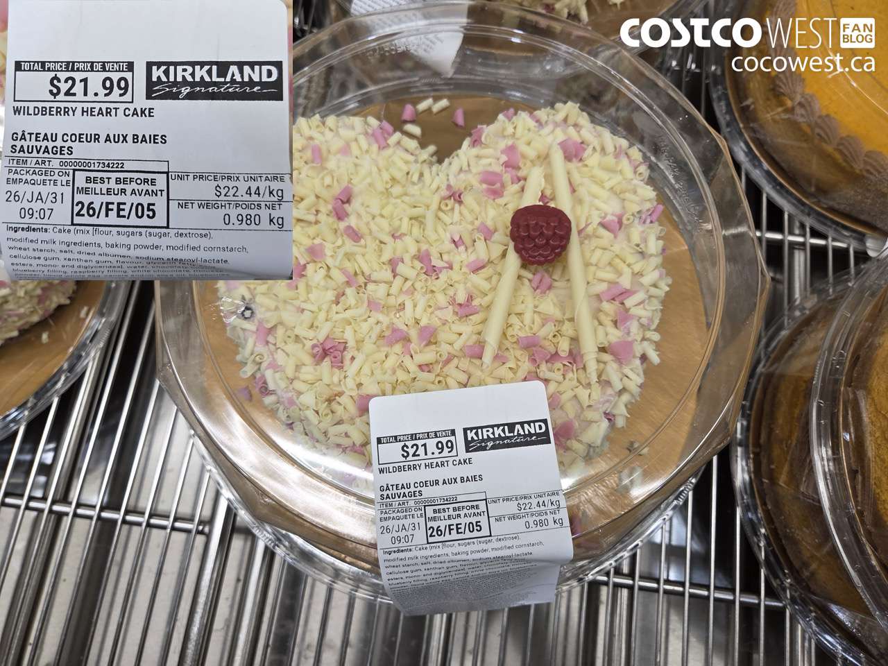 WILDBERRY HEART CAKE